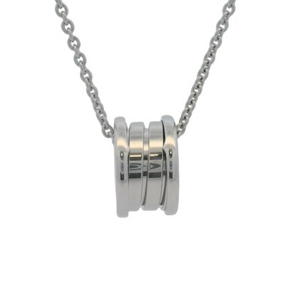 BVLGARI B.zero1 シルバー ネックレス Bulgari Bvlgari 18kt White Gold Classic Spring B.Zero1 Necklace