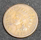 1884 Indian Head Cent