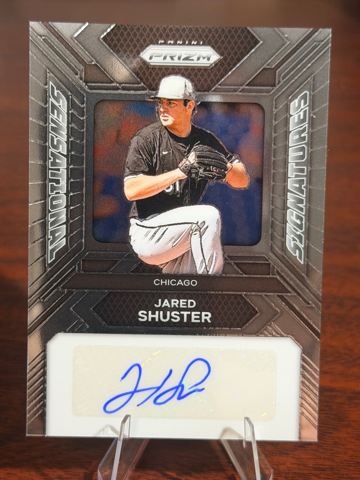 2024 Panini Prizm #SS-JS Jared Shuster Sensational Signatures