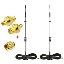 2Pack 4G LTE 3G Magnetic Antenna MIMO SMA for Huawei B593 B315 B525 E5186 Router