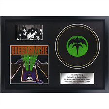 Queensryche &ndash; The Warning / LP / Fan Memorabilia / Souvenir in black frame /Rock