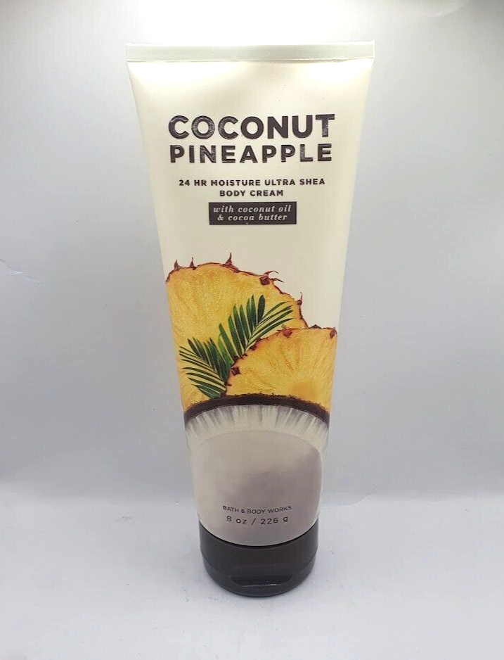 BATH AND BODY WORKS COCONUT PINEAPPLE BODY CREAM 8 OZ eBay