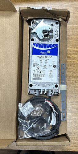 JOHNSON CONTROLS M9220-BGC-3 ROTARY ACTUATOR 24VAC/VDC **NEW IN BOX**