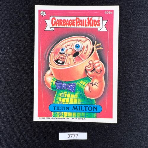 Tiltin' Milton (409a) Garbage Pail Kids 1987 GPK OS10 ~NM~ **FREE SHIPPING** - Picture 1 of 10