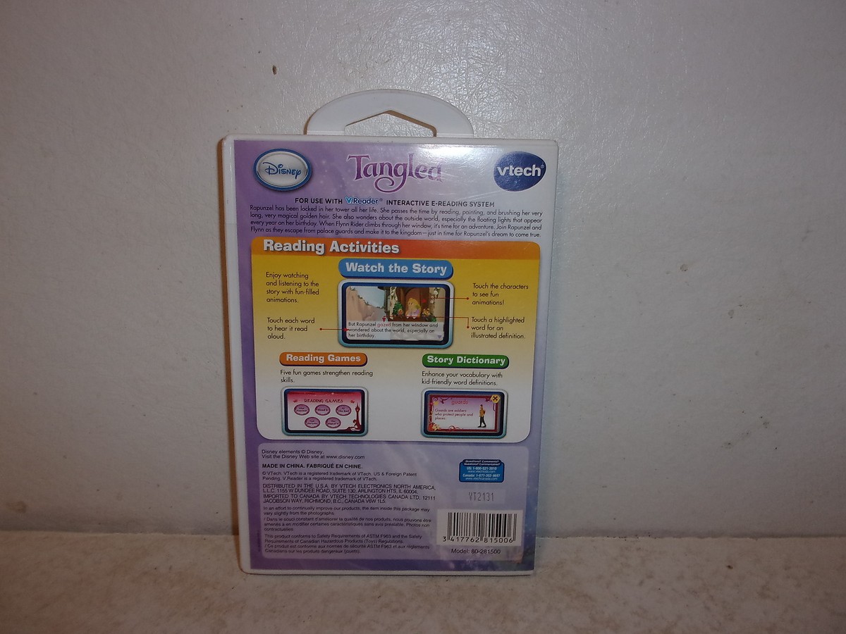 Vtech V.Reader - Disney Tangled - Ages 4-6 | eBay