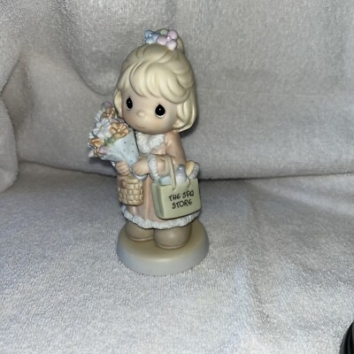 Precious Moments  IT'S TIME TO BLESS YOUR OWN DAY  #C0022 Figurine. No Box