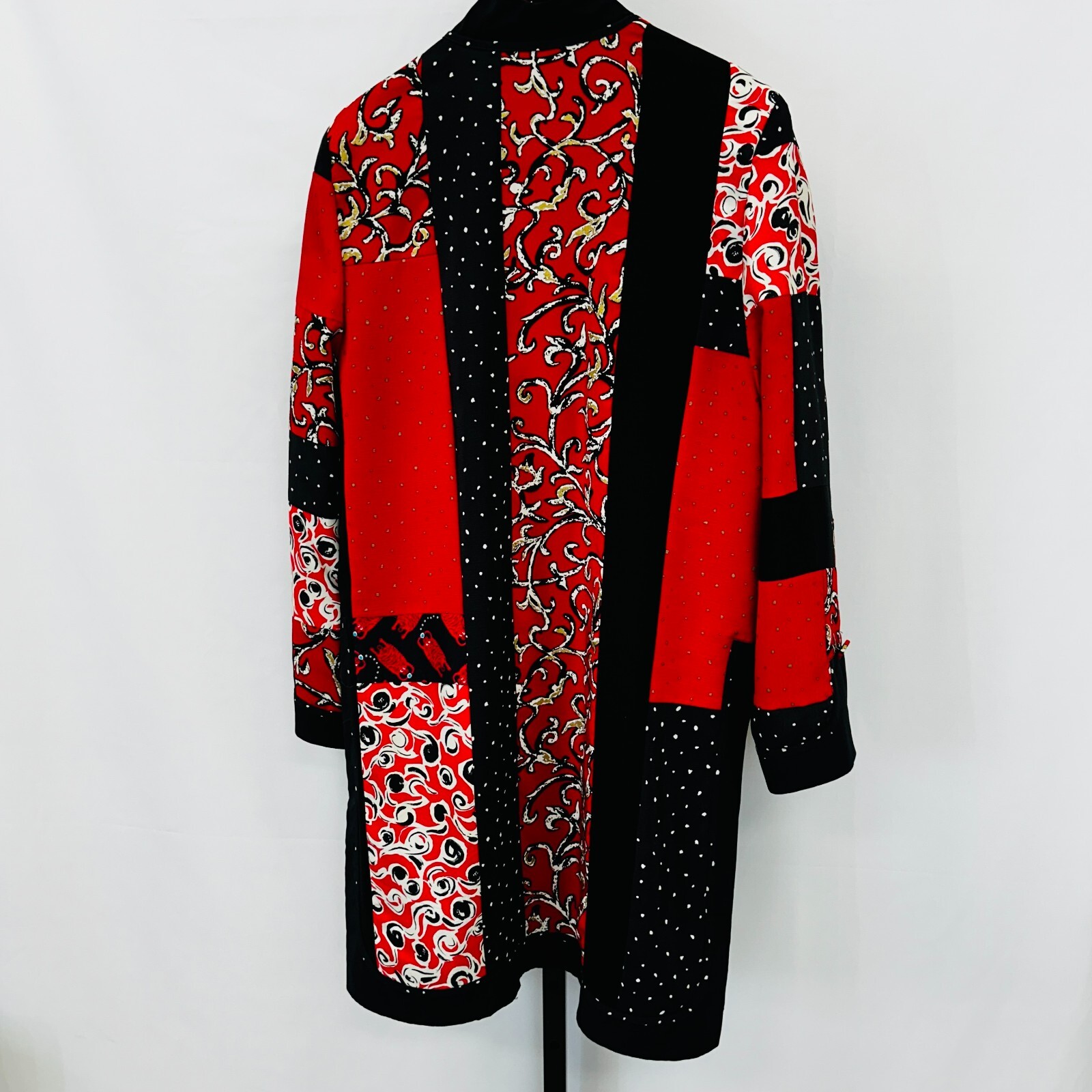 Jeanne Marc Collection Vintage Patchwork Duster J… - image 2