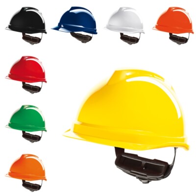 MSA Safety Gerüst- / Elektrikerhelm V-Gard 500-Serie 500/520 Arbeitsschutzhelm