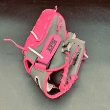 Franklin 10-1/2" Youth Girls Glove 22700 Pink/Gray RHT -Baseball T-Ball  06 
