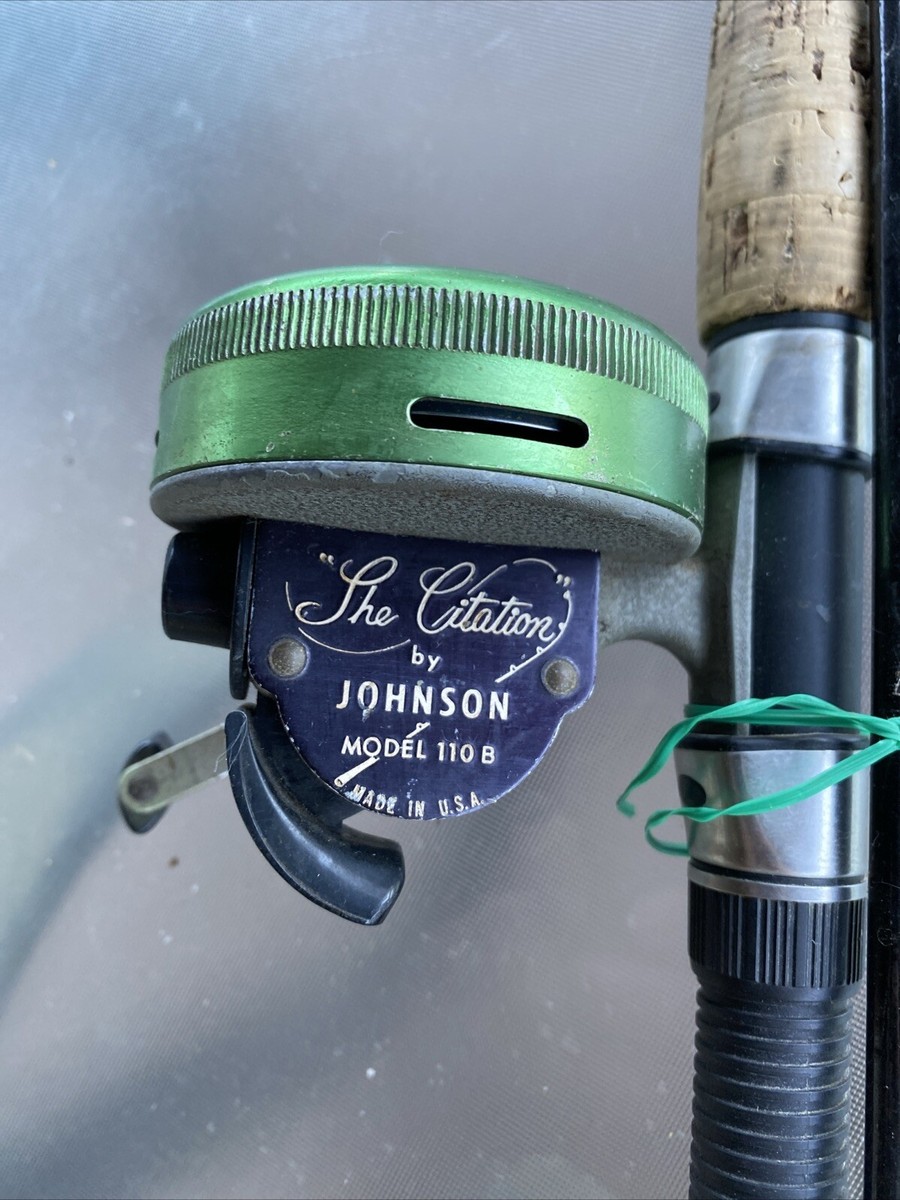 Vintage Shakespeare Ugly Stik 6' Lite Pro wJohnson Citation 110B