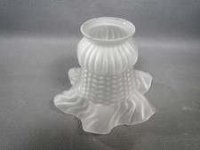 Antico Paralume Di Lampada Paralume Vintage IN Vetro Pizzo Old Paralume