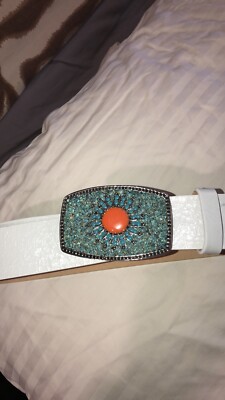 Streets Ahead Turquiose Belt Size M | eBay display picture 1