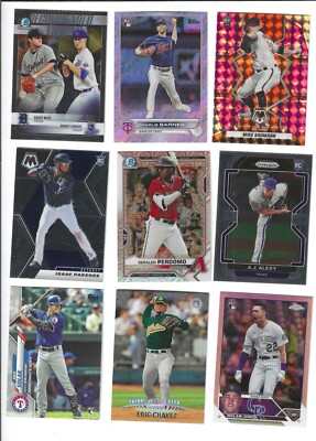 Inventory Blow Out- 18 MLB Rookies: Casey Mize/Brady Singer, Charlie Barnes, Mik