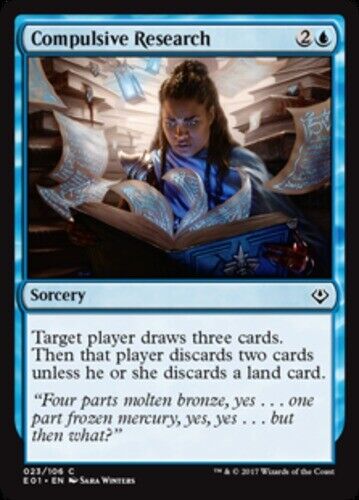 Compulsive Research ~ Lightly Played Archenemy: Nicol Bolas MTG Magic UltimateMT - Picture 1 of 1