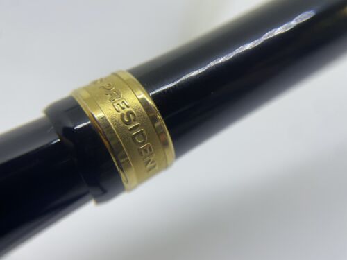 SENATOR PRESIDENT Fountain Pen- Black& Gold- Cigar/ Torpedo Shape- Montblanc 149 - Picture 17 of 24