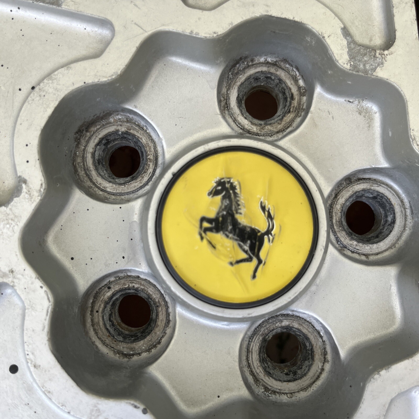 Ferrari Speedline Wheels Set 180 TR 390 Metric GAlSi7 T4 117272 E 535 Used