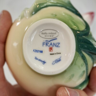 FRANZ Lotus Harmony 小花器 F202399 Lotus Cup Saucer Spoon Set | Franz Collection | Porcelain