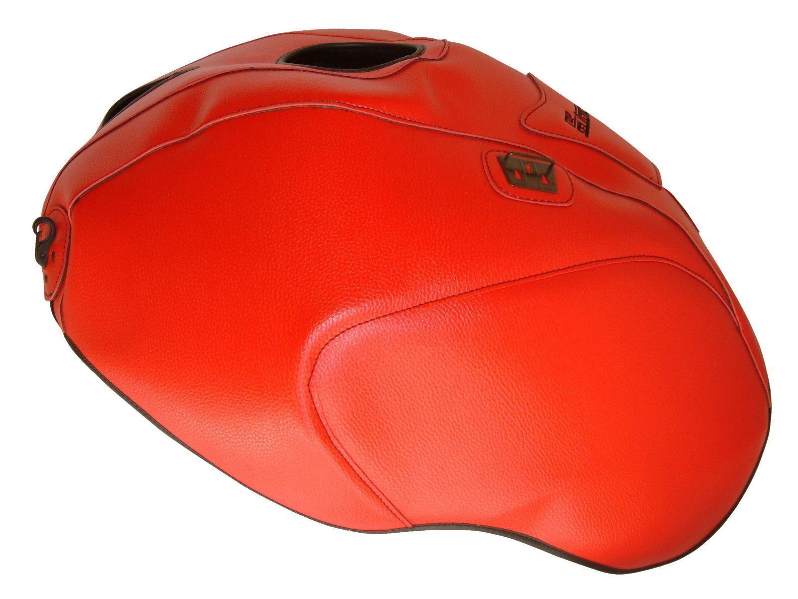 Housse de réservoir Ducati Monster 695 Top Sellerie en finition premium rouge et noire