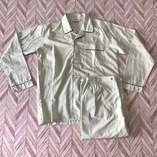 VTG JC Penny Sleepwear Set. Top and Pants Size Med. 38-40. Soft Green