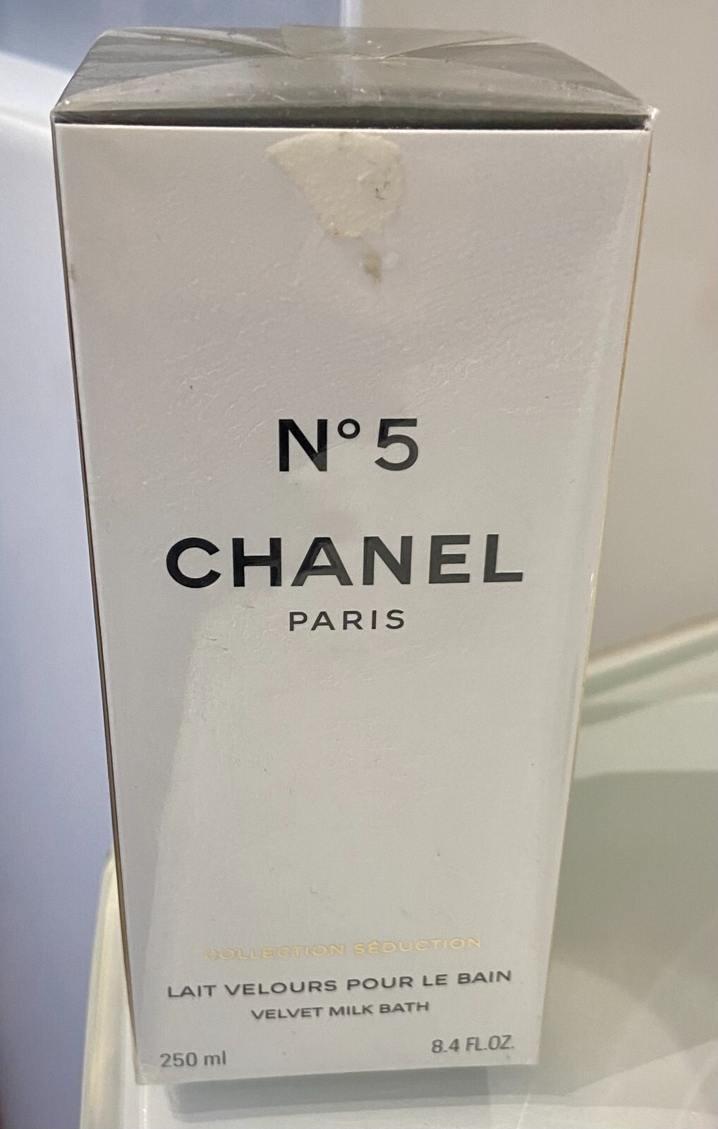 Chanel n°5 Lait Velours le bain solution anti peau sèche et tiraillements