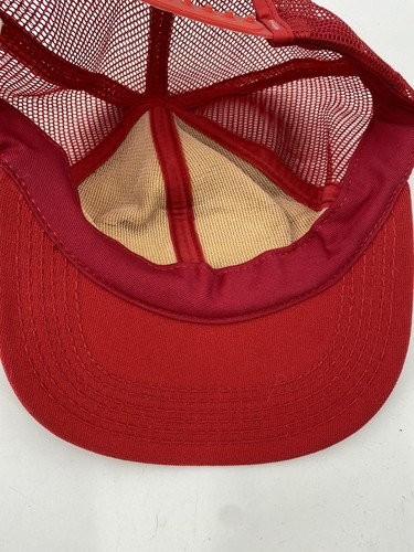 RAYCHEM HAT RED STITCHED SNAPBACK TRUCKER CAP Patch - Picture 3 of 6