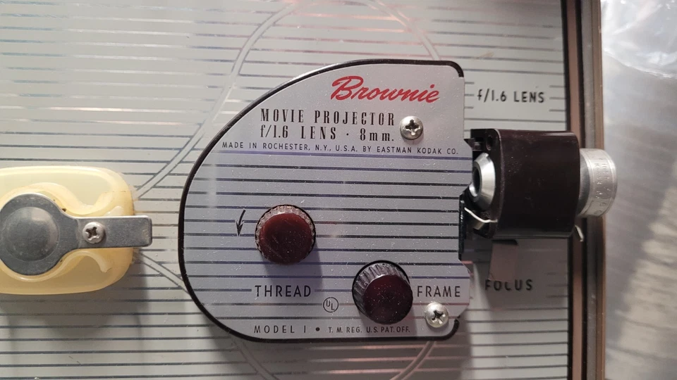 Vintage Kodak Brownie 8mm Movie Projector Model 1 As Pictured - Image 3 of 4