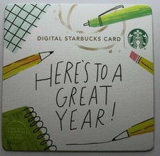 Starbucks Card 6158 - Great Year 2018
