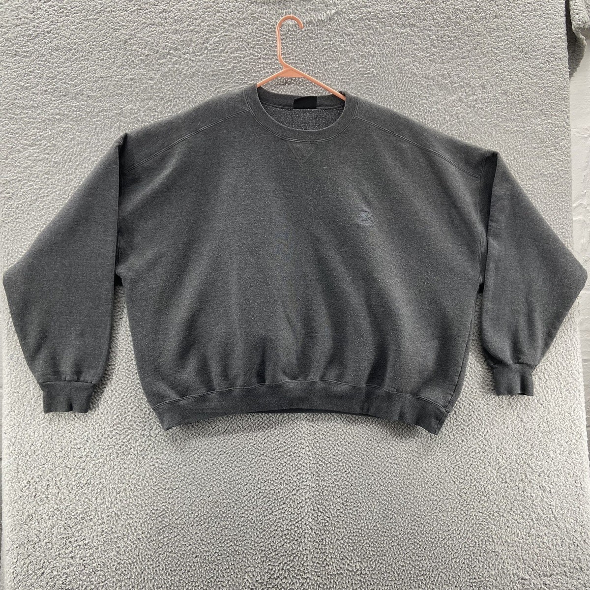 トップス chimala TOP GRAY VINTAGE CREW SWEAT TheVINTAGE-FITSWEATSHIRT-