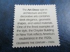 Chrysler Building: Art Deco Architecture Stamp  #3184j — photo 2