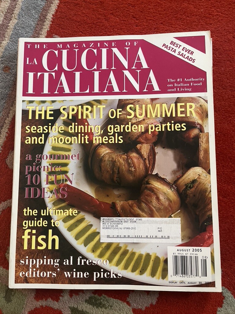 【希少美品】LA CUCINA ITALIANA 9冊セット Buy La Cucina Italiana Magazine Subscription | MagazineCafe USA