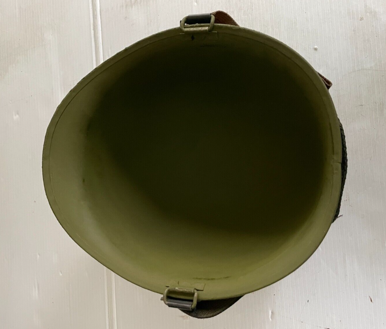 ORIGINAL UNISSUED US ARMY M1 STEEL POT COMBAT HELMET eBay