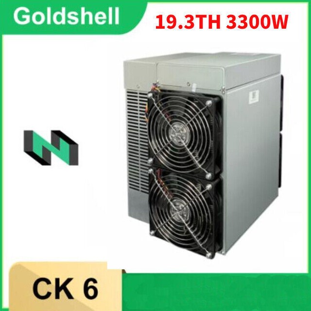 Goldshell CK6 per CKB 19.3TH/s 3300W ASIC miner hardware di mining- Goldshell CK6 per CKB 19.3TH/s 3300W ASIC miner hardware di mining-