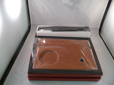 Sheaffer Vintage Wooden Single Fountain Pen Desk Set--new old stock -Model K18
