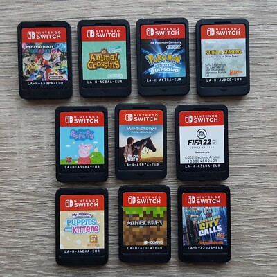 Nintendo Switch Spiel Auswahl Mario Kart Pokemon Ainmal Crossing Minecraft uvm.