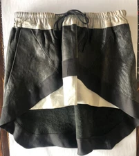 Rick Owens Leather Skirt