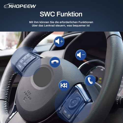 Radio de coche 64 GB Android 13 Carplay GPS Navi para VW Tiguan 1NF 2007-2016 Golf Plus - Imagen 9 de 18