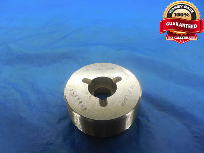 2 1/8 16 UN 1B MOD THREAD PLUG GAGE 2.125 NO GO ONLY P.D. = 2.0969 N-1B MOD