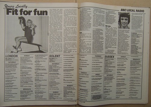 Radio Times/1986/Timothy West/William Gaunt/Kenny Everett/RadioActive/Dr Who pic - Picture 10 of 10