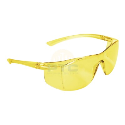 Truper LEN-LA Amber Ultralite Safety Glasses