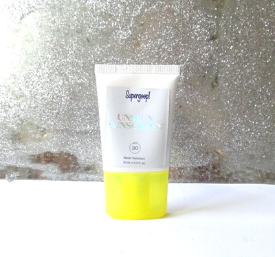 Supergoop! Unseen Sonnencreme LSF30 15ml Reisegröße Neu Ungeöffnet Ablaufdatum 03/2025