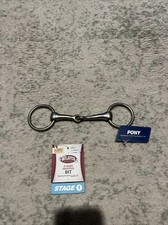 Weaver leather O-Ring snaffle Bit Stage 1 - 4-1/4  NWT