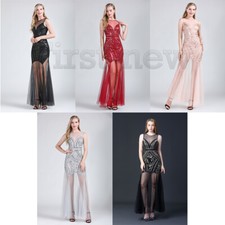 1920s Flapper Dress 20s Gatsby Party Long Dresses Wedding Bridesmaid Prom Dress