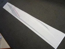 TRACKER TARGA TR190003 MAIN PORT DECAL BLACK / SILVER 117 5/8" X 12 3/4" BOAT