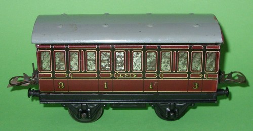 Hornby Spur O / No.1 LMS 1st 3rd Passenger Coach / Boxed - Bild 4 von 9