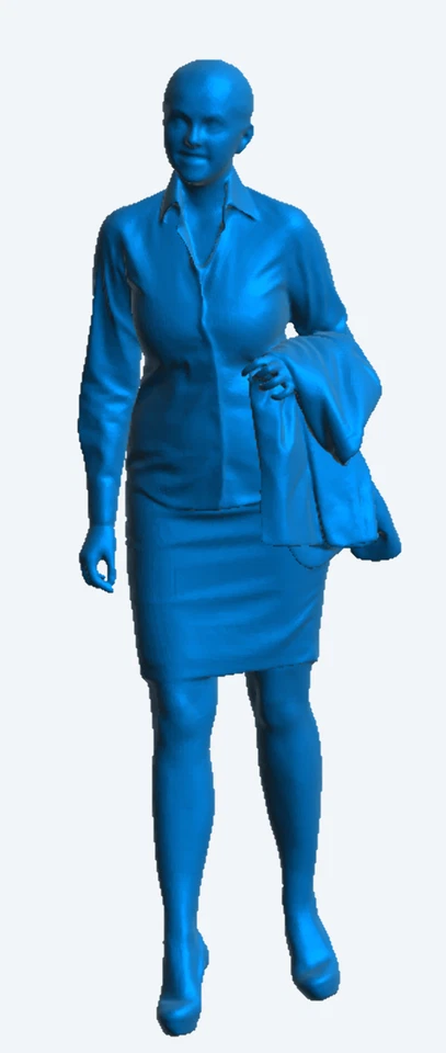 Jager Hobby W16 – Scale Model Business Woman with Blouse and Skirt - Image 2 of 4