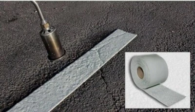 MIND THE GAP 10m White Line Road Marking Tape Parking REFLECTIVE (2 Rolls X 5mX 100mm)