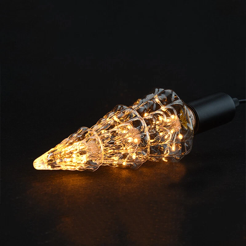 Vintage Style Edison Bulb E27 Screw 2W LED Fireworks Light Xmas Decorative Lamp - Image 4 of 4