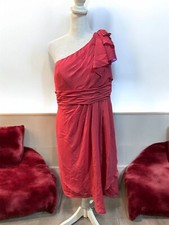 Davids Bridal One Shoulder Dress Size 12