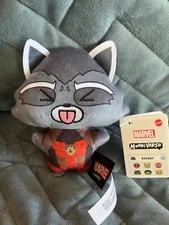 MARVEL MOODI VERSA ROCKET PLUSH ANIMAL 4" - NEW WITH TAGS
