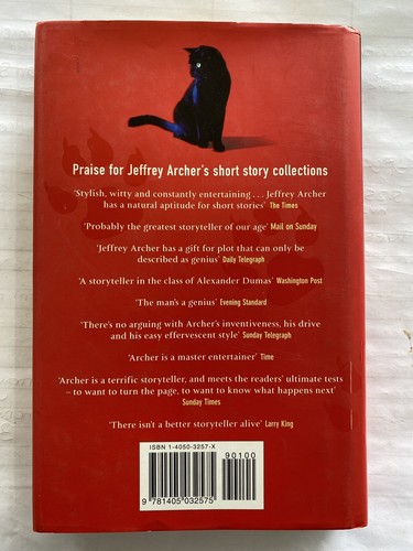 Cat O' Nine Tales by Jeffrey Archer (Hardback, 2006) - Picture 5 of 5